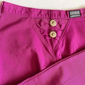 vintage roughrider by circle t high rise bareback western mom jeans size 15/16